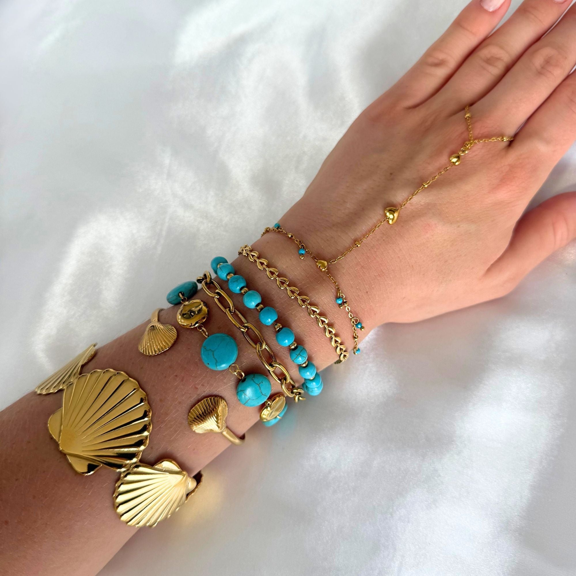 18K Gold Marina Duo Bracelet Set