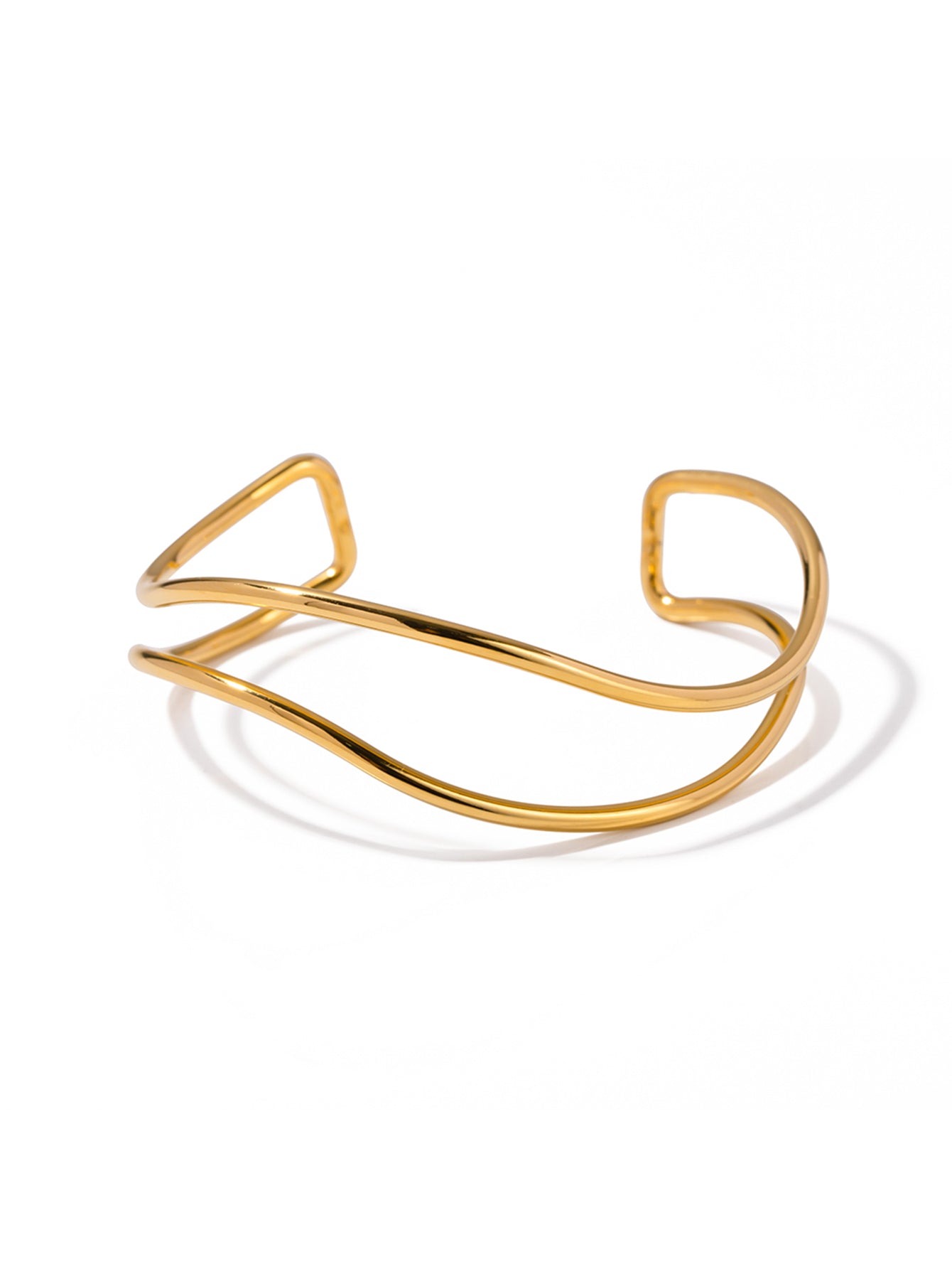 18K Gold Adelia Flow Cuff