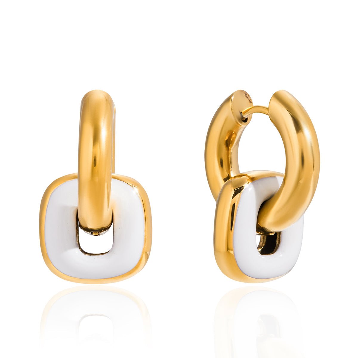 18K Gold Azalea Earrings