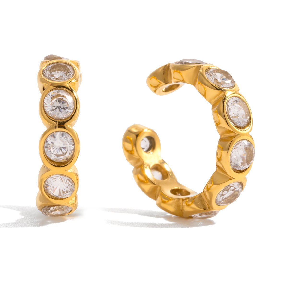 18K Gold Isavine Ear Cuff