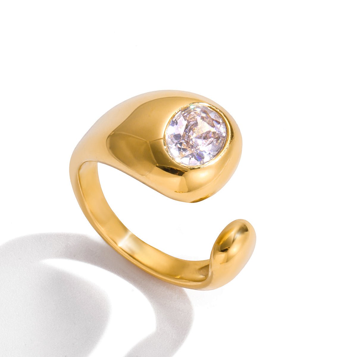 18K Gold Ranessa Dome Ring