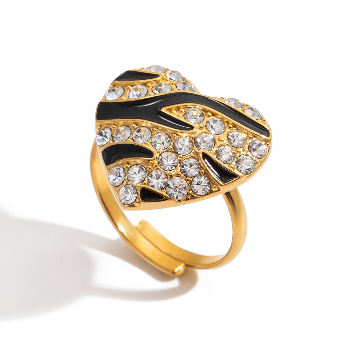 18K Gold Verona Heart Ring