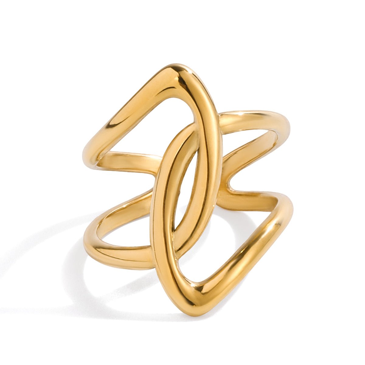 Verity Lus 18K Gold Ring