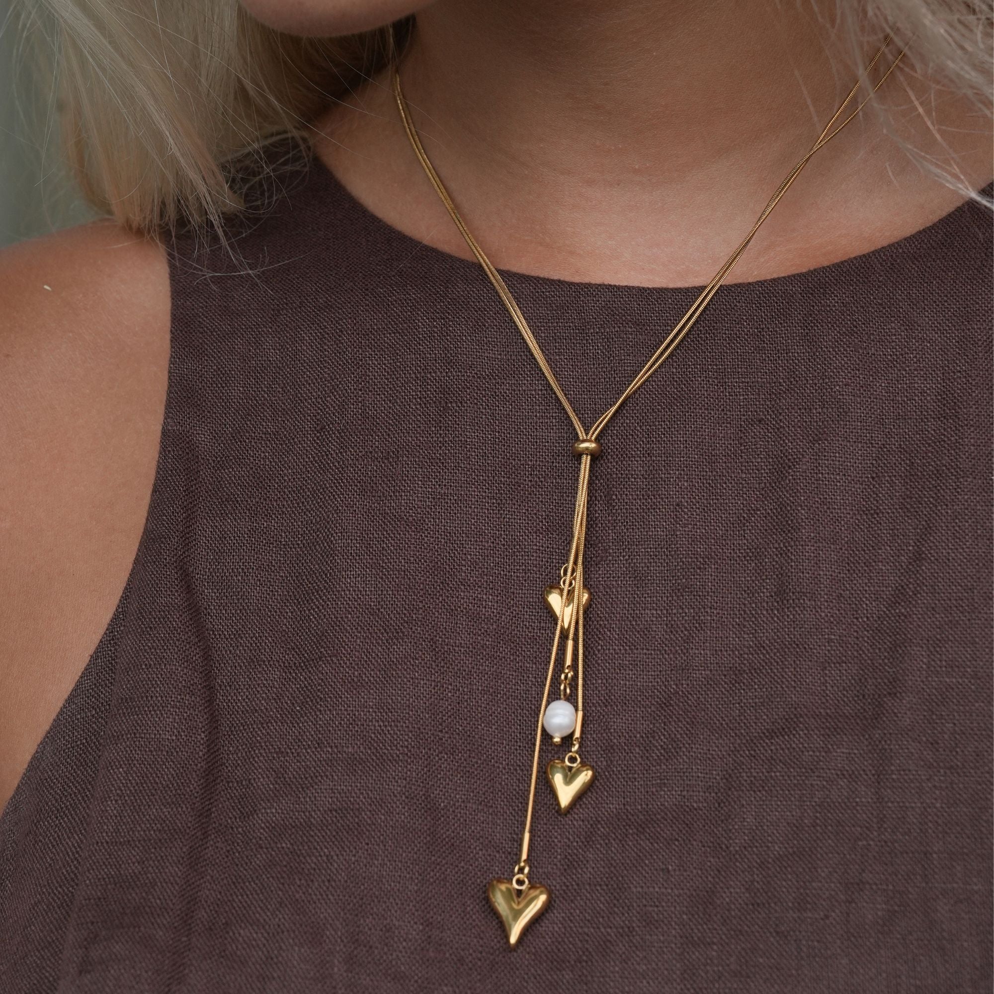 Azariah Pendant Lariat Necklace