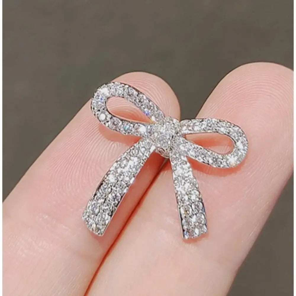 Silver Tia Loop Earrings