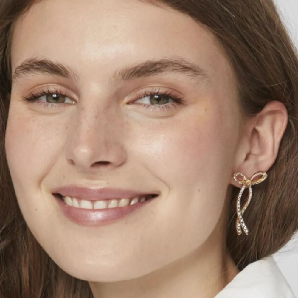 Gold Marta Schleifen Earrings