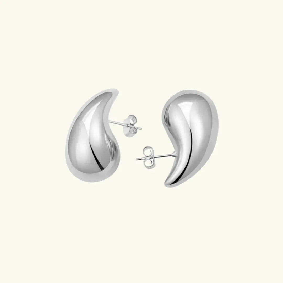 Elegant Gold Teardrop Earrings
